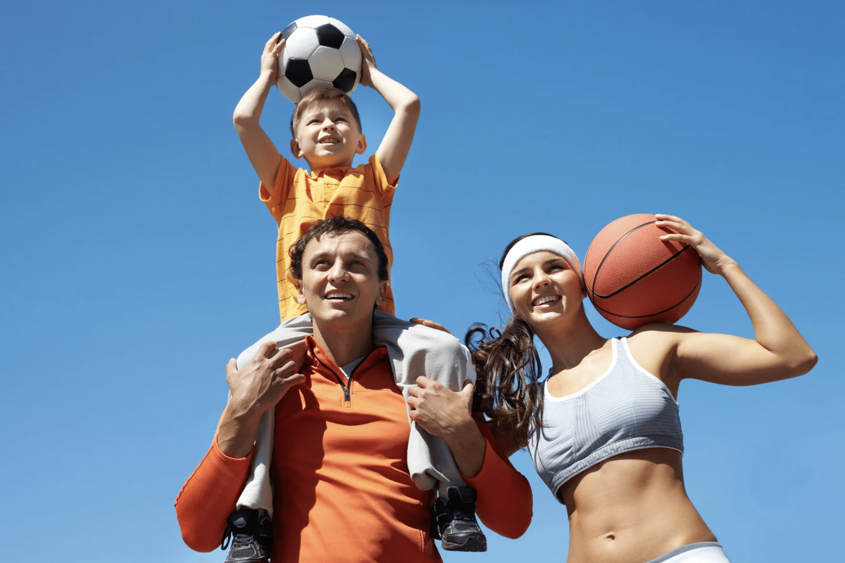 Sportieve familie